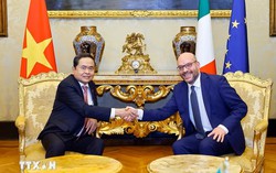 Quyết tâm làm sâu sắc và thúc đẩy thực chất hơn nữa quan hệ Việt Nam-Italy