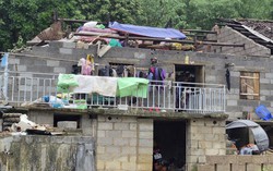 Chủ tịch UBND tỉnh Cao Bằng chỉ đạo khẩn khắc phục hậu quả mưa đá, giông lốc