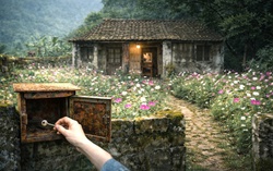 Chiếc chìa khóa vẫn còn ở đó