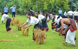 Tái hiện Lễ mừng lúa mới của người Chu Ru giữa lòng Hà Nội