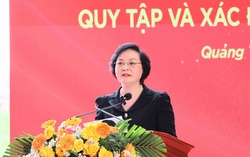 Phó Thủ tướng Phạm Thị Thanh Trà phát động Chiến dịch 500 ngày đêm tìm kiếm, quy tập và xác định danh tính hài cốt liệt sĩ