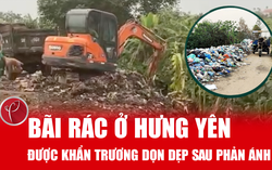 Sau phản ánh của Báo Phụ nữ Việt Nam, bãi rác ở Châu Ninh được khẩn trương dọn dẹp