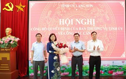 Bà Hoàng Minh Thảo giữ chức Phó Trưởng ban Tuyên giáo và Dân vận Tỉnh ủy Lạng Sơn