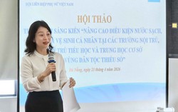 Nâng cao điều kiện nước sạch, vệ sinh cá nhân học đường vùng dân tộc thiểu số