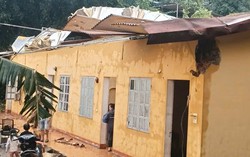 Mưa lớn kèm theo dông lốc gây thiệt hại nặng ở Lào Cai