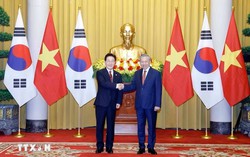 Tổng thống Hàn Quốc và Phu nhân kết thúc chuyến thăm cấp Nhà nước tới Việt Nam