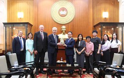 Ủy ban Trung ương MTTQ Việt Nam tiếp xã giao Đoàn Giáo hội các Thánh hữu ngày sau của Chúa Giê-su Ky Tô Việt Nam