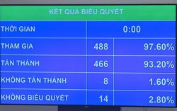 Quốc hội thông qua Luật sửa 4 luật về thuế, nâng mức doanh thu miễn thuế