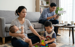 Nhà chồng bao che cho con trai ngoại tình