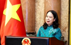 Phó Chủ tịch nước Võ Thị Ánh Xuân gặp mặt các chủ tịch công đoàn tiêu biểu