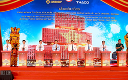 TPHCM đồng loạt khởi công 4 siêu dự án hạ tầng và cảng Cần Giờ