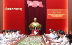 Đoàn kiểm tra của Bộ Chính trị làm việc với Ban Thường vụ Tỉnh ủy Phú Thọ