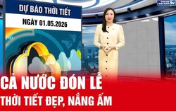Bản tin thời tiết ngày 1/5: Cả nước nắng đẹp, miền Bắc ấm áp, trưa oi nhẹ