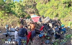 Vụ xe ôtô xuống vực ở Lâm Đồng: Khẩn trương cứu chữa cho các nạn nhân