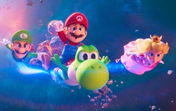 "Super Mario Thiên hà" được khán giả gọi là "phim hoạt hình xuất sắc nhất" tháng 4