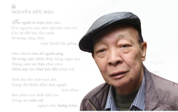 Nhà thơ Nguyễn Đức Mậu qua đời