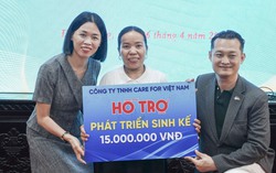 Care For Việt Nam trao vốn cho 10 hợp tác xã, hộ gia đình ở Hưng Yên