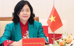 Chủ tịch UBTƯ MTTQ Việt Nam Bùi Thị Minh Hoài gửi Thư chúc mừng nhân dịp Tết cổ truyền Bunpimay (Lào)