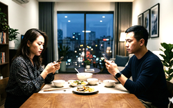 Hôn nhân “chết lâm sàng” khi vợ chồng đối thoại bằng sự im lặng