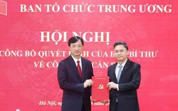 Trưởng ban Tổ chức Thành ủy Hà Nội được bổ nhiệm làm Phó trưởng ban Tổ chức Trung ương