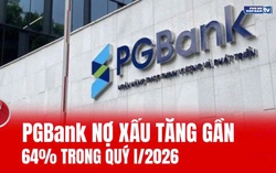 PGBank báo lãi quý I tăng gần gấp 3 lần nhưng nợ xấu cũng tăng mạnh