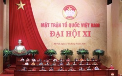 Chùm ảnh: Toàn cảnh phiên làm việc đầu tiên Đại hội đại biểu toàn quốc MTTQ Việt Nam lần thứ XI