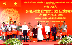 TPHCM: Tri ân tiền nhân nơi vùng đất thiêng Rạch Già