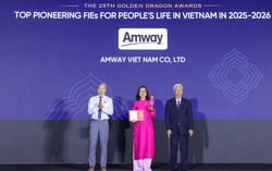Amway Việt Nam ghi dấu lần thứ 10 được vinh danh tại Giải thưởng Rồng Vàng