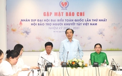 Hợp nhất 2 Hội thành Hội Bảo trợ người khuyết tật Việt Nam, tiến tới Đại hội lần thứ nhất