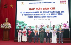 Hơn 3,1 tỉ đồng ủng hộ Nạn nhân chất độc da cam/dioxin Việt Nam