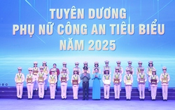 Trao 25 Giải thưởng "Phụ nữ Công an tiêu biểu" và biểu dương 68 "Nữ Công an cơ sở xuất sắc"