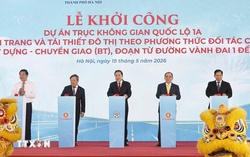 Khởi công đại dự án Quốc lộ 1A quy mô 16 làn xe qua Hà Nội