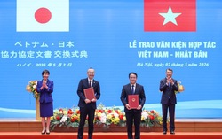 Việt Nam, Nhật Bản trao nhiều văn kiện hợp tác quan trọng