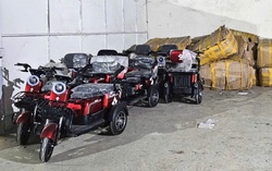 Thu giữ hơn 500 xe điện nhập lậu, giá trị tang vật trên 4 tỷ đồng