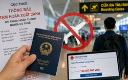 Người chưa hoàn thành nghĩa vụ thuế khi nào thì bị cấm xuất cảnh?