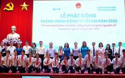 Phát động Tháng hành động vì trẻ em năm 2026: Chung tay xây dựng "hệ miễn dịch số" cho trẻ em