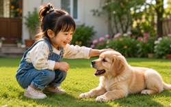 Có lợi gì khi cho trẻ nuôi thú cưng?