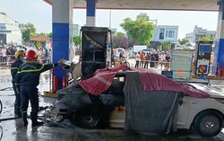Vụ cháy tại cây xăng làm 2 người chết: Tài xế khai không biết cách xử trí do hoảng loạn