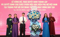 Phân hiệu Học viện Phụ nữ Việt Nam tại TPHCM chính thức được phép đào tạo