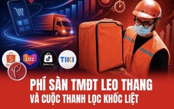Phí sàn thương mại điện tử leo thang và cuộc thanh lọc khốc liệt