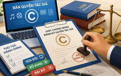 Sửa đổi, bổ sung 11 thủ tục hành chính về bản quyền tác giả