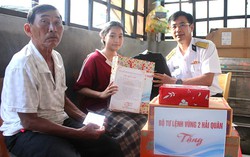 Ấm tình bộ đội Hải quân đỡ đầu những trẻ em thiệt thòi