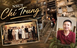 NSƯT Chí Trung bồi hồi khi đóng phim về khu tập thể cũ ở Hà Nội