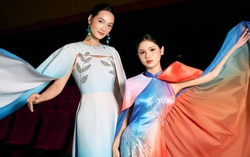 Mẫu teen 16 tuổi tự tin catwalk cùng Á hậu Quỳnh Anh