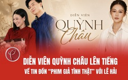 Diễn viên Quỳnh Châu lên tiếng về tin đồn "phim giả tình thật" với nam đồng nghiệp