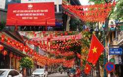 Hà Nội rực rỡ cờ hoa chào mừng Đại hội đại biểu toàn quốc Mặt trận Tổ quốc Việt Nam lần thứ XI