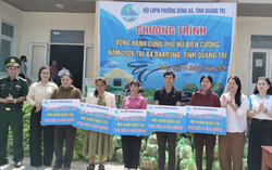 Trao sinh kế và yêu thương đến phụ nữ, trẻ em khó khăn vùng biên Đakrông