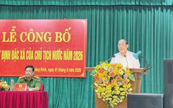 Phó Chủ tịch Hoàng Công Thủy dự Lễ công bố quyết định đặc xá của Chủ tịch nước năm 2026