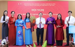Đồng chí Trần Lan Phương giữ chức Phó Bí thư Thường trực Đảng ủy Trung ương Hội LHPN Việt Nam