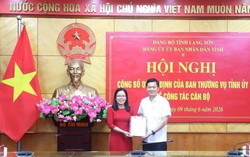 Bà Bùi Thị Giang làm Phó Chủ nhiệm Ủy ban Kiểm tra Đảng ủy UBND tỉnh Lạng Sơn
